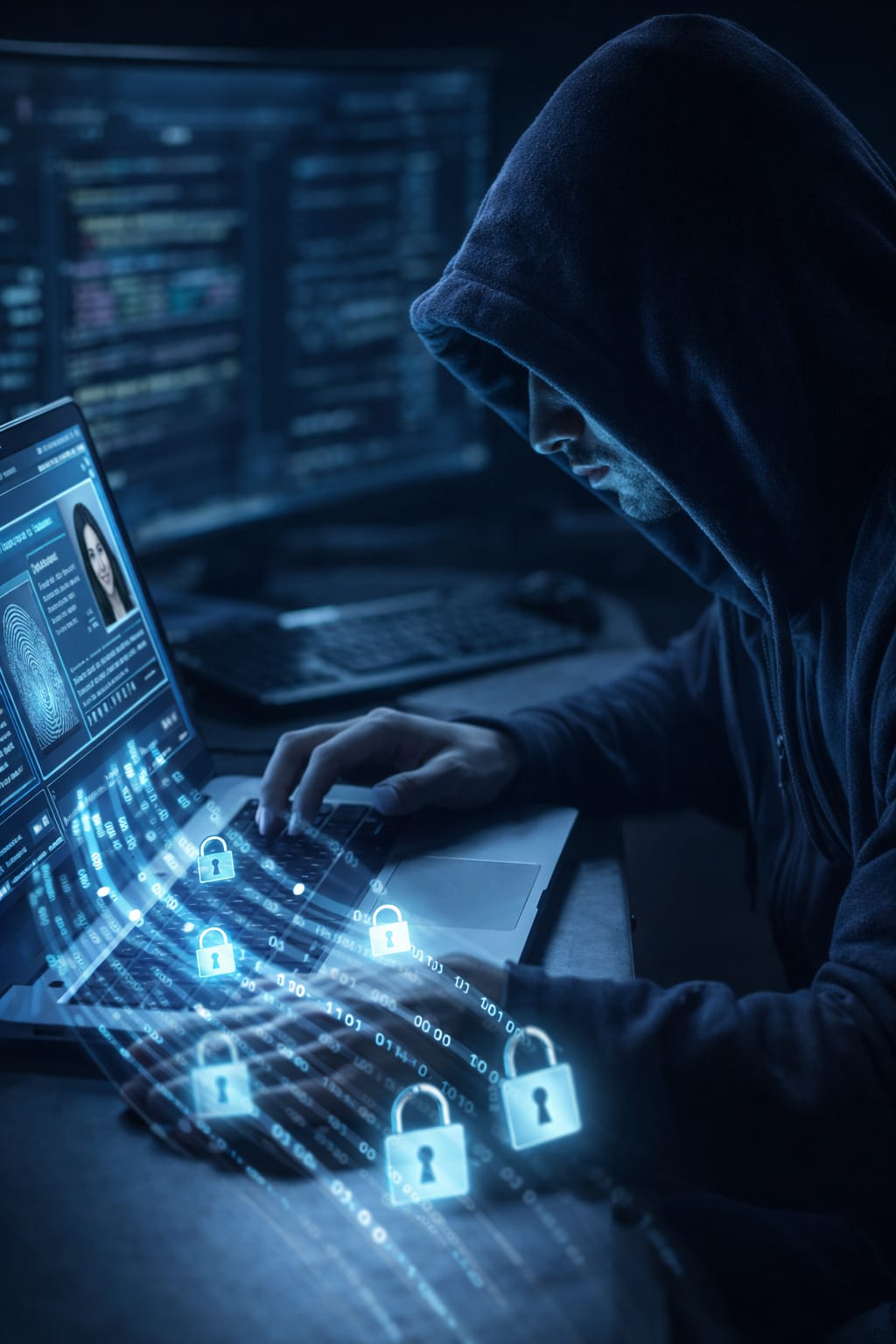 Síndico com papelada e documentos